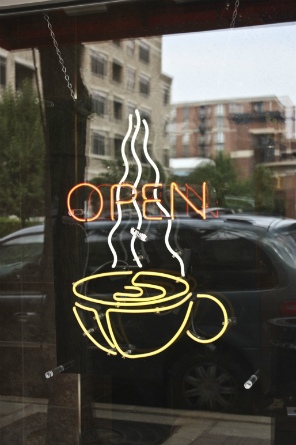Bigby Coffee; Neon Sign